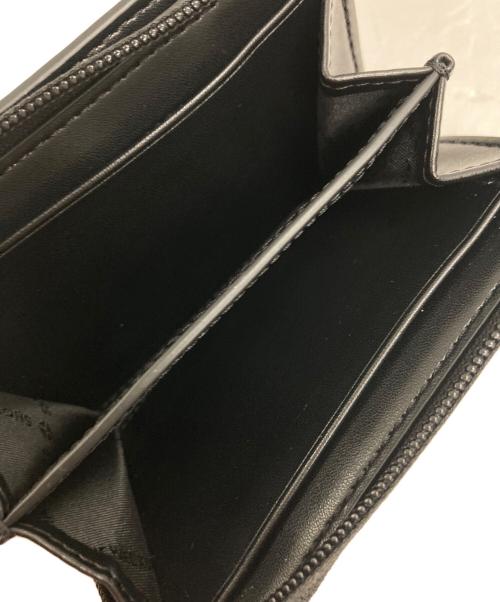 MICHAEL KORS（マイケル・コース）MICHAEL KORS (マイケル・コース) 2つ折り財布 ブラックの古着・服飾アイテム