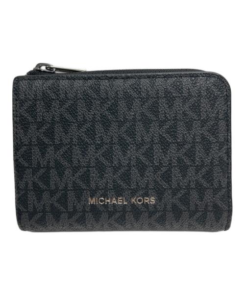 MICHAEL KORS（マイケル・コース）MICHAEL KORS (マイケル・コース) 2つ折り財布 ブラックの古着・服飾アイテム