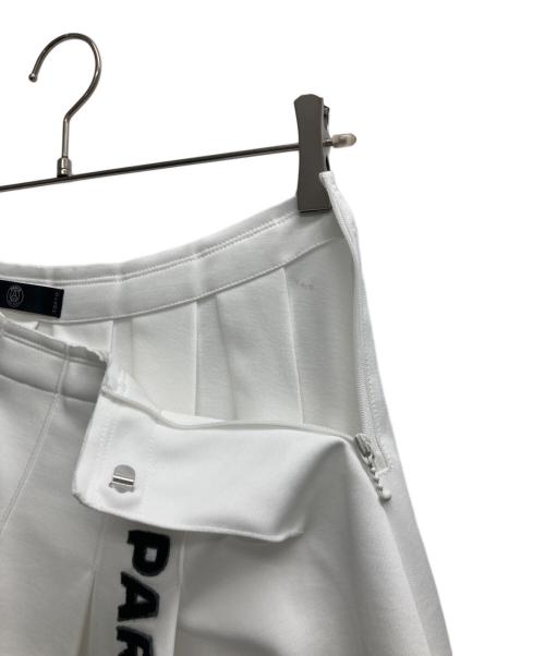 Paris Saint-Germain（パリサンジェルマン）PARIS SAINT-GERMAIN (パリサンジェルマン) PLEATED CHEER MINI ホワイト サイズ:F 未使用品の古着・服飾アイテム