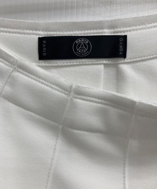 Paris Saint-Germain（パリサンジェルマン）PARIS SAINT-GERMAIN (パリサンジェルマン) PLEATED CHEER MINI ホワイト サイズ:F 未使用品の古着・服飾アイテム