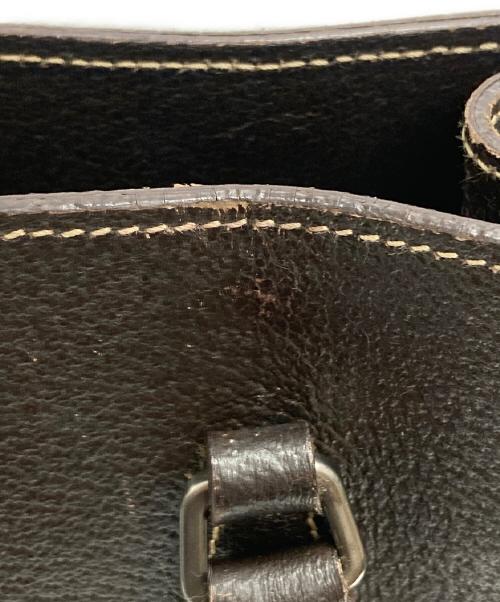 PRADA（プラダ）PRADA (プラダ) レザートートバッグ ブラウンの古着・服飾アイテム