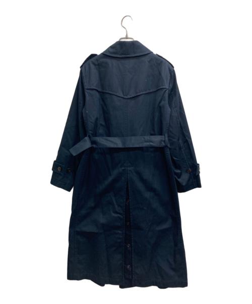 ZUCCA（ズッカ）ZUCCA (ズッカ) スーピマコットンツイルトレンチコート ネイビー サイズ:S 未使用品の古着・服飾アイテム