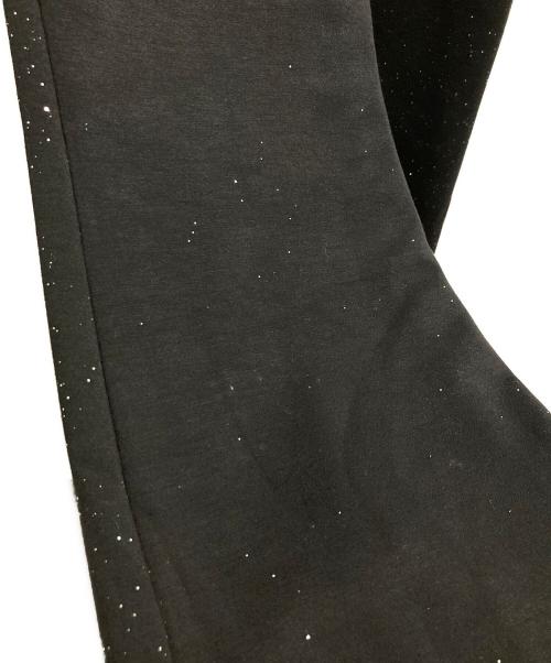 lallana（ララーナ）lallana (ララーナ) ラメフレアスウェットパンツ ブラック サイズ:Sの古着・服飾アイテム