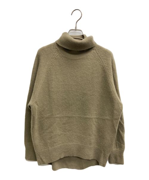 theory luxe（セオリーリュクス）theory luxe (セオリーリュクス) カシミヤハイネックニット オリーブ サイズ:38の古着・服飾アイテム