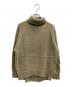 theory luxe（セオリーリュクス）の古着「カシミヤハイネックニット」｜オリーブ