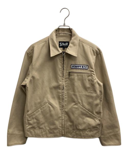 Schott（ショット）Schott (ショット) ワークジャケット ベージュ サイズ:Ｓの古着・服飾アイテム