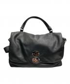 zanellatoザネラート）の古着「ポスティーナM2WAYバッグ」｜ブラック