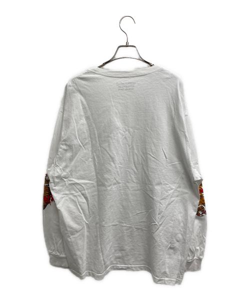 WACKO MARIA（ワコマリア）WACKO MARIA (ワコマリア) TIM LEHI (ティム リーハイ) LONG SLEEVE T-SHIRT/ロングスリーブTシャツ ホワイト サイズ:XLの古着・服飾アイテム