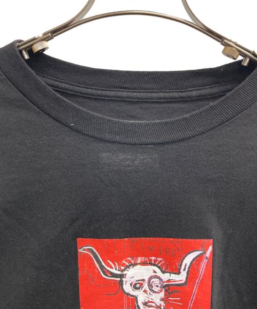 WACKO MARIA（ワコマリア）WACKO MARIA (ワコマリア) Jean-Michel Basquiat (ジャン ミシェル バスキア) ロングスリーブカットソー ブラック サイズ:XLの古着・服飾アイテム