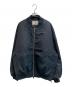 MAISON SPECIAL（メゾンスペシャル）の古着「シャンブレーウールMA-1」｜ネイビー