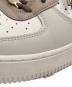 中古・古着 NIKE (ナイキ) AIR FORCE 1 LV8 GS ブラウン×ホワイト サイズ:24cm：7000円