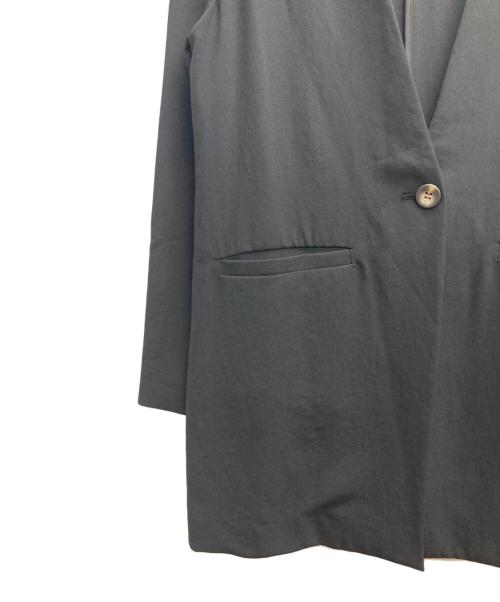 COLLAGE GALLARDAGALANTE（コラージュ ガリャルダガランテ）COLLAGE GALLARDAGALANTE (コラージュ ガリャルダガランテ) ノーカラージャケット ブラック サイズ:Fの古着・服飾アイテム