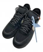 NIKE×OFFWHITEナイキ×オフホワイト）の古着「エアフォース1 ロー」｜ブラック