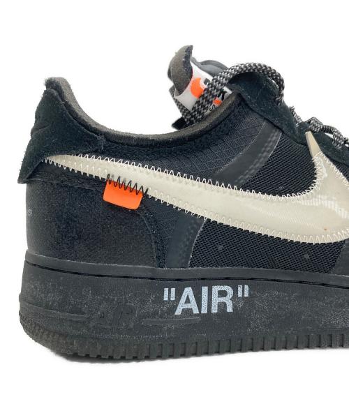 NIKE（ナイキ）NIKE (ナイキ) OFFWHITE (オフホワイト) エアフォース1 ロー ブラック サイズ:27.5の古着・服飾アイテム