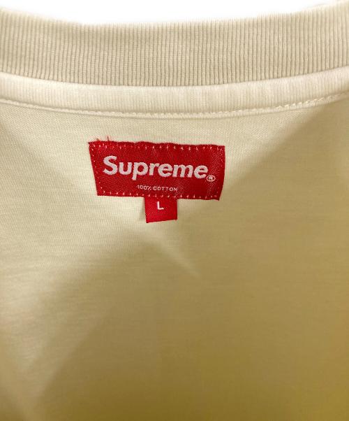 SUPREME（シュプリーム）Supreme (シュプリーム) Overdyed Tee ベージュ サイズ:Lの古着・服飾アイテム