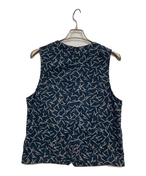 POST O'ALLS（ポストオーバーオールズ）POST O'ALLS (ポストオーバーオールズ) ワークベスト ネイビー サイズ:Mの古着・服飾アイテム