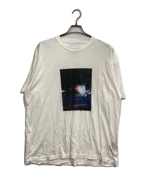 stein（シュタイン）stein (シュタイン) PRINT TEE SELF PORTLAIT ホワイト サイズ:Mの古着・服飾アイテム