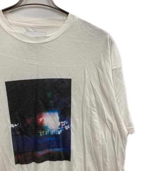 stein（シュタイン）stein (シュタイン) PRINT TEE SELF PORTLAIT ホワイト サイズ:Mの古着・服飾アイテム