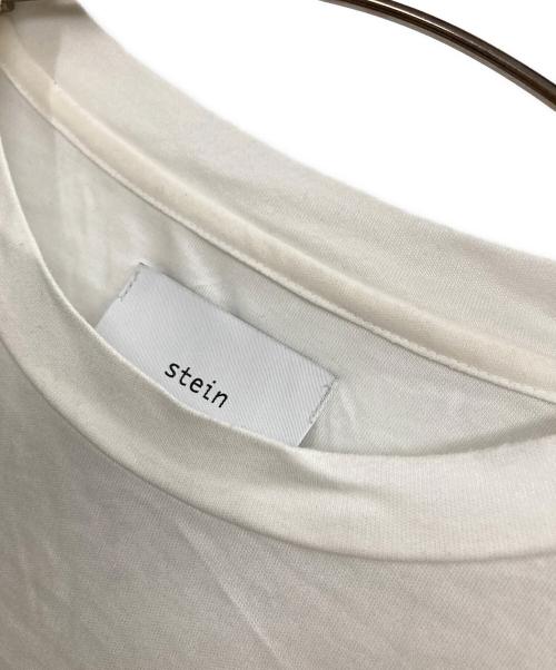 stein（シュタイン）stein (シュタイン) PRINT TEE SELF PORTLAIT ホワイト サイズ:Mの古着・服飾アイテム