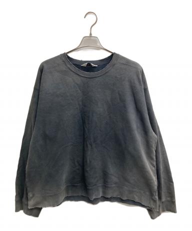 中古・古着通販】ANCELLM (アンセルム) EMBROIDERY UNEVEN OVER SWEAT 