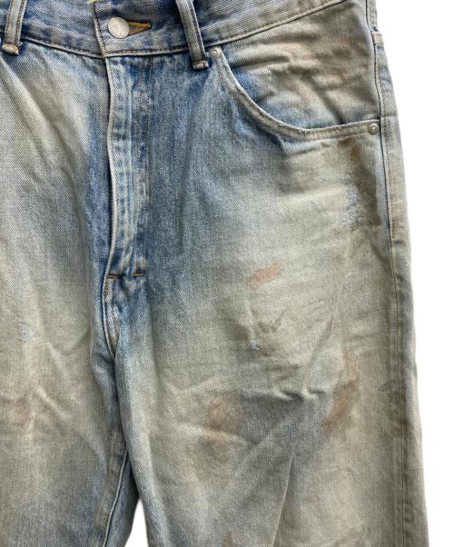 ANCELLM（アンセルム）ANCELLM (アンセルム) SELVEDGE DENIM STRAIGHT 5P PANTS ブルー サイズ:２の古着・服飾アイテム