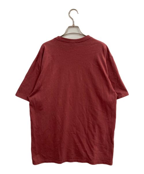 stussy（ステューシー）stussy (ステューシー) プリントTシャツ レッド サイズ:Lの古着・服飾アイテム