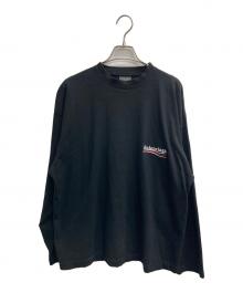 BALENCIAGA（バレンシアガ）の古着「長袖Tシャツ」｜ブラック