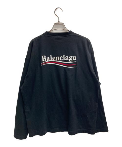 BALENCIAGA（バレンシアガ）BALENCIAGA (バレンシアガ) 長袖Tシャツ ブラック サイズ:1の古着・服飾アイテム