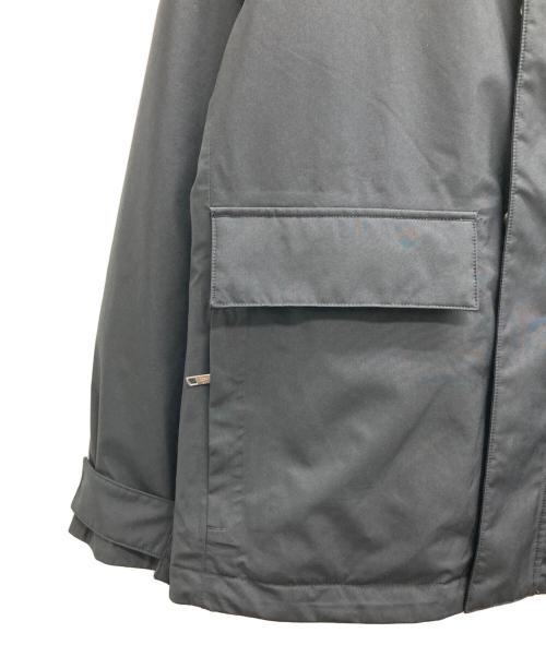 AIGLE（エーグル）AIGLE (エーグル) ゴアテックス インサレーションフーデッドロングジャケット ブラック サイズ:Ｓの古着・服飾アイテム