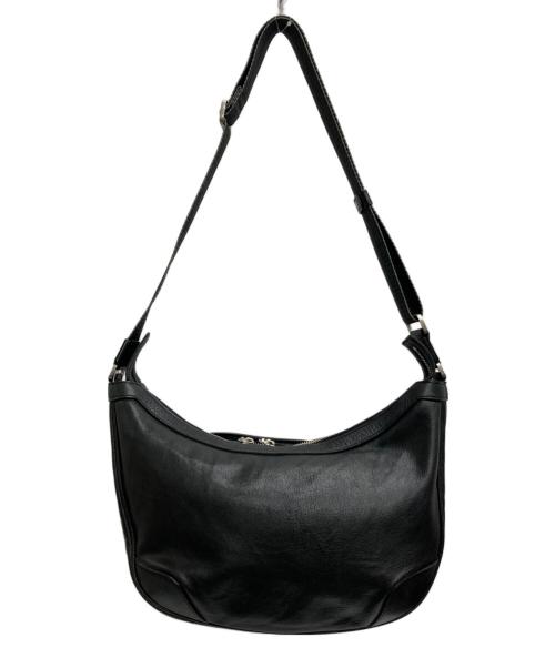 aniary（アニアリ）aniary (アニアリ) 舟形ショルダーバッグ ブラックの古着・服飾アイテム