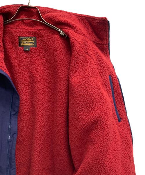 Eddie Bauer（エディーバウアー）Eddie Bauer (エディーバウアー) 裏ボアナイロンジャケット パープル サイズ:Lの古着・服飾アイテム