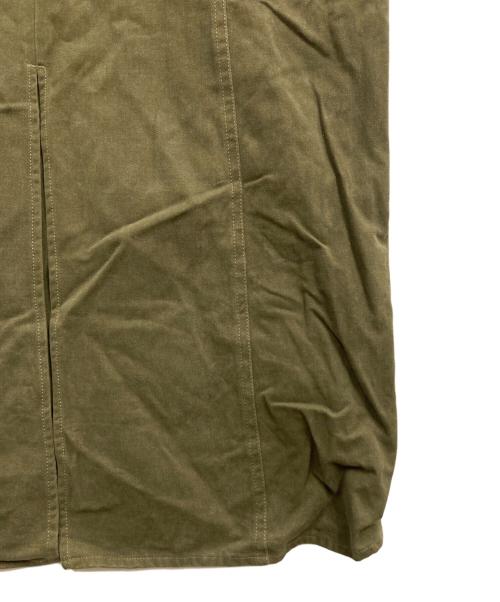 KAIEKA（カイエカ）KAIEKA (カイエカ) パフスリーブワンピース オリーブ サイズ:00の古着・服飾アイテム