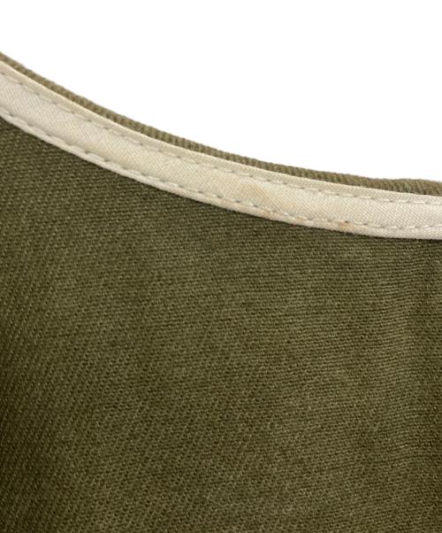 KAIEKA（カイエカ）KAIEKA (カイエカ) パフスリーブワンピース オリーブ サイズ:00の古着・服飾アイテム
