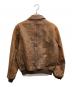 POLO RALPH LAUREN (ポロ・ラルフローレン) A-2レザーフライトジャケット ブラウン サイズ:M 未使用品：80000円