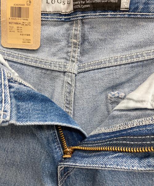 LEVI'S（リーバイス）LEVI'S (リーバイス) SILVERTAB™ ルーズフィット ミディアムインディゴ インディゴ サイズ:W27×L30 未使用品の古着・服飾アイテム