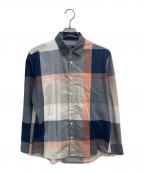 BLACK LABEL CRESTBRIDGEブラックレーベル クレストブリッジ）の古着「長袖シャツ」｜ネイビー