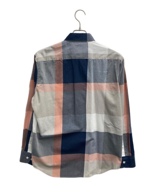 BLACK LABEL CRESTBRIDGE（ブラックレーベル クレストブリッジ）BLACK LABEL CRESTBRIDGE (ブラックレーベル クレストブリッジ) 長袖シャツ ネイビー サイズ:M 未使用品の古着・服飾アイテム