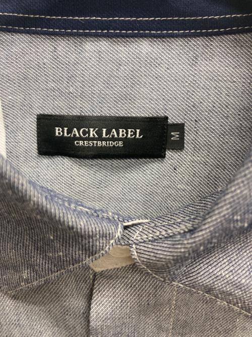 BLACK LABEL CRESTBRIDGE（ブラックレーベル クレストブリッジ）BLACK LABEL CRESTBRIDGE (ブラックレーベル クレストブリッジ) 長袖シャツ ネイビー サイズ:M 未使用品の古着・服飾アイテム