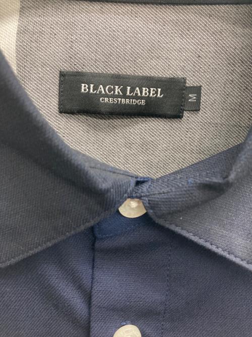 BLACK LABEL CRESTBRIDGE（ブラックレーベル クレストブリッジ）BLACK LABEL CRESTBRIDGE (ブラックレーベル クレストブリッジ) 長袖シャツ ネイビー サイズ:M 未使用品の古着・服飾アイテム