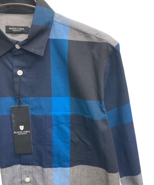 BLACK LABEL CRESTBRIDGE（ブラックレーベル クレストブリッジ）BLACK LABEL CRESTBRIDGE (ブラックレーベル クレストブリッジ) 長袖シャツ ネイビー サイズ:M 未使用品の古着・服飾アイテム