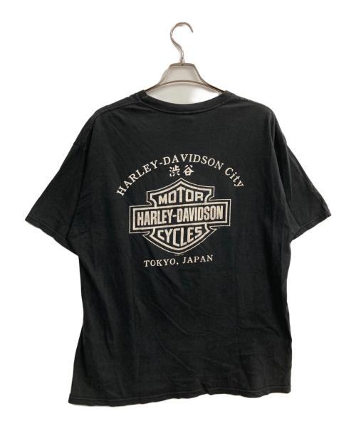 HARLEY-DAVIDSON（ハーレーダビッドソン）HARLEY-DAVIDSON (ハーレーダビッドソン) Tシャツ ブラック サイズ:XLの古着・服飾アイテム