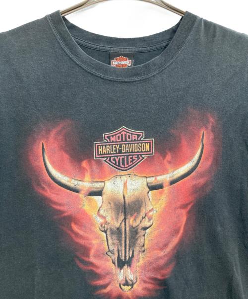 HARLEY-DAVIDSON（ハーレーダビッドソン）HARLEY-DAVIDSON (ハーレーダビッドソン) Tシャツ ブラック サイズ:XLの古着・服飾アイテム