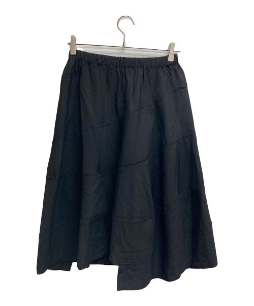 tricot COMME des GARCONS（トリココムデギャルソン）tricot COMME des GARCONS (トリココムデギャルソン) ウールレーヨンのスカート ブラック サイズ:記載なし（実寸サイズを参照ください）の古着・服飾アイテム