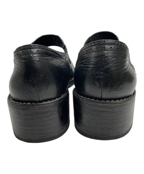 tricot COMME des GARCONS（トリココムデギャルソン）tricot COMME des GARCONS (トリココムデギャルソン) ストラップシューズ ブラック サイズ:24.5の古着・服飾アイテム