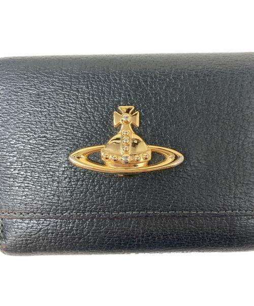 Vivienne Westwood（ヴィヴィアンウエストウッド）Vivienne Westwood (ヴィヴィアンウエストウッド) 3つ折り財布 ブラックの古着・服飾アイテム