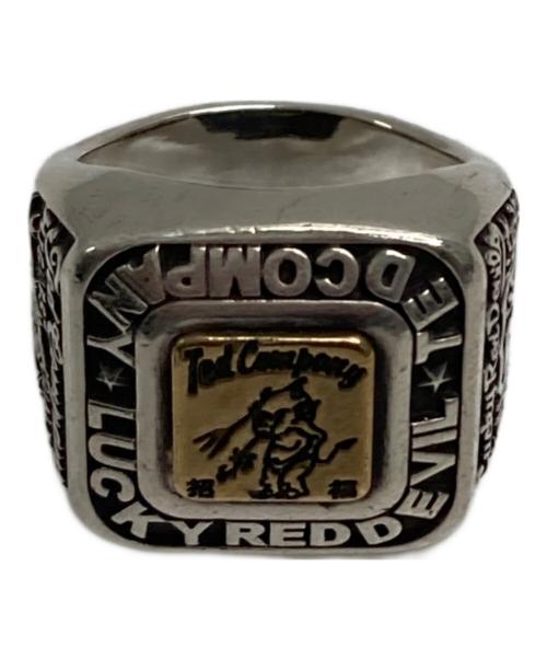 TED COMPANY（テッドカンパニー）TED COMPANY (テッドカンパニー) スクエアカレッジリング サイズ:16号の古着・服飾アイテム