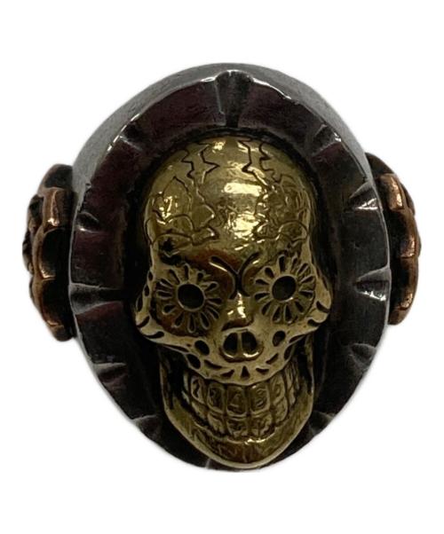 Chaos Design（カオスデザイン）Chaos Design (カオスデザイン) スカルリング サイズ:10号の古着・服飾アイテム