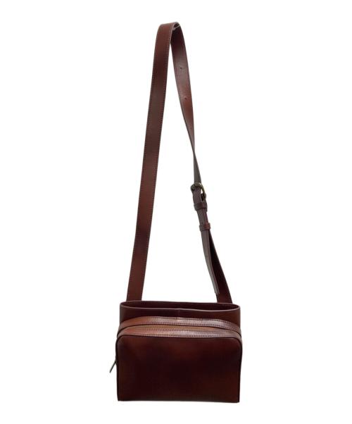 MOTHERHOUSE（マザーハウス）MOTHERHOUSE (マザーハウス) アンティークソラ2ウェイショルダー ブラウンの古着・服飾アイテム