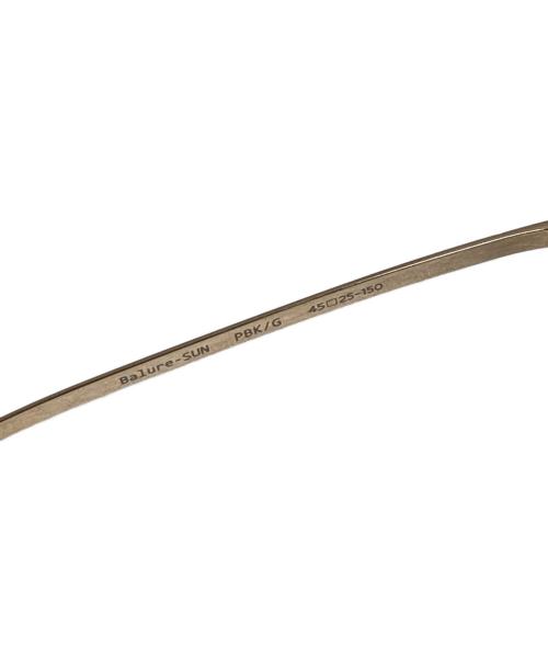 EYEVAN（アイヴァン）EYEVAN (アイヴァン) balure-sun サングラス ブラック×ゴールド サイズ:45□25-150の古着・服飾アイテム