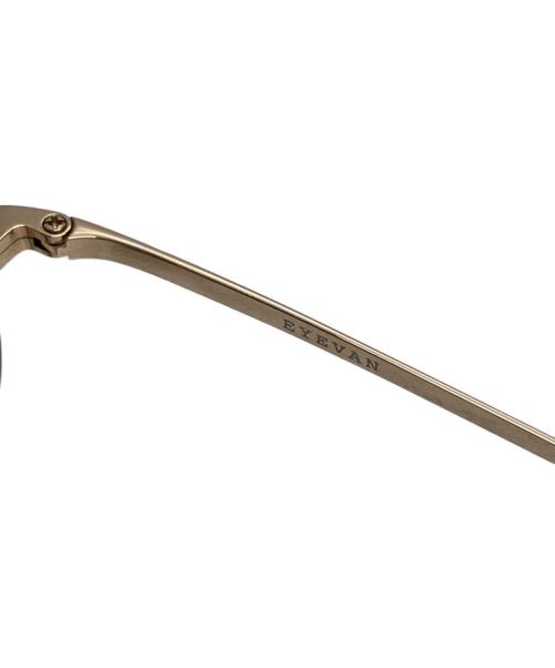 EYEVAN（アイヴァン）EYEVAN (アイヴァン) balure-sun サングラス ブラック×ゴールド サイズ:45□25-150の古着・服飾アイテム